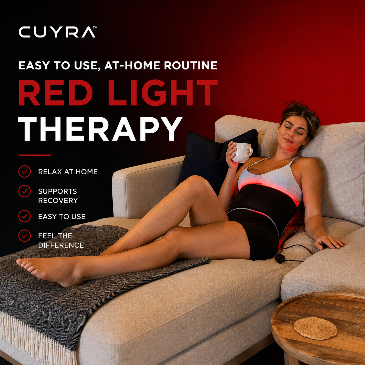 Cuyra™ Red Light Therapy Belt